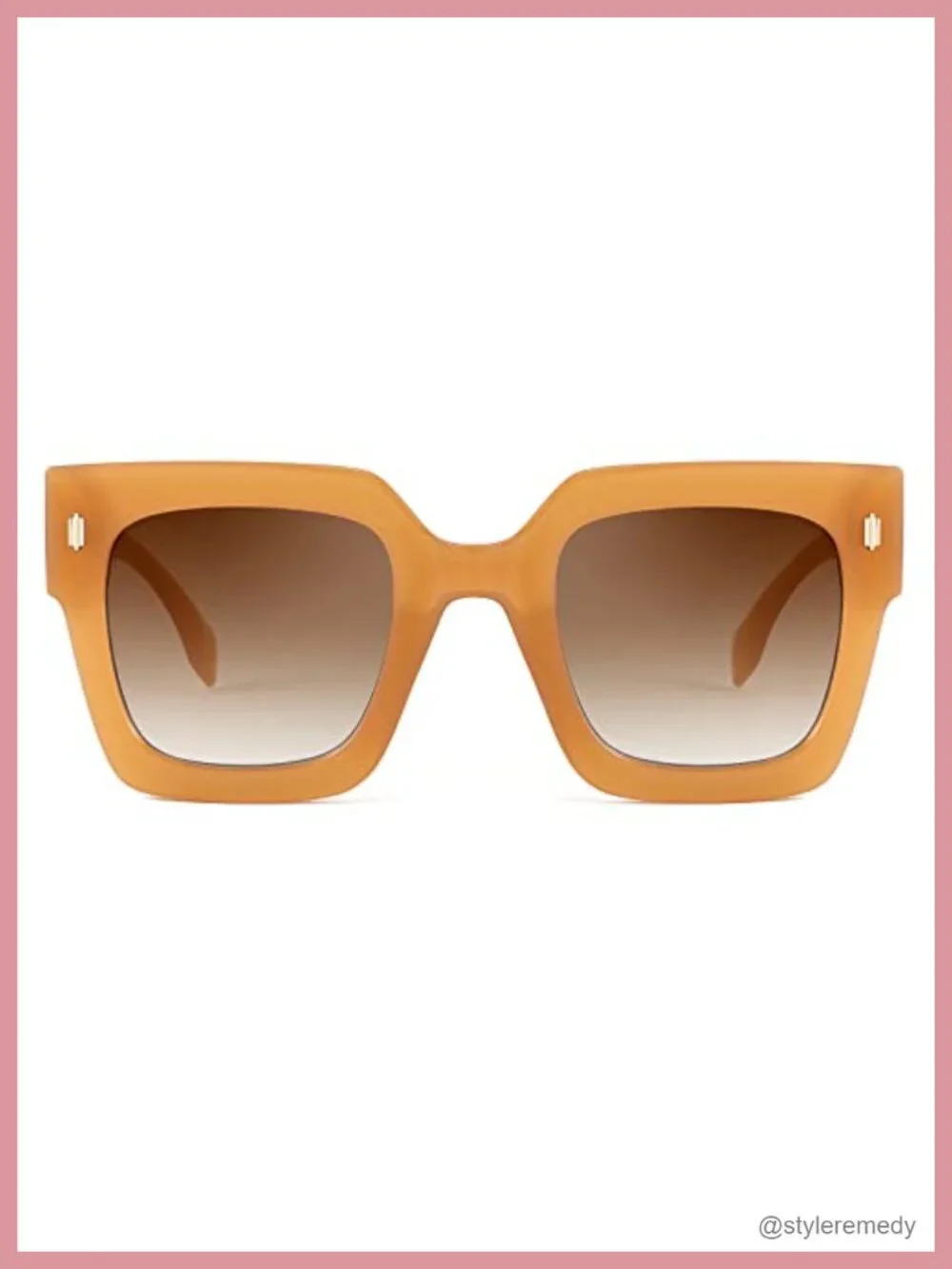 Oversized Square Sunglasses for Women Retro UV400 Vintage Luxury Big Shades